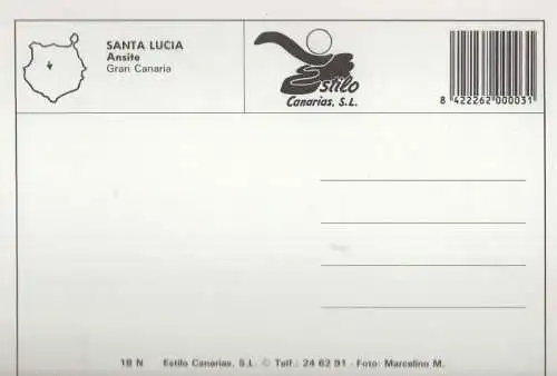 Spanien - Gran Canaria - Spanien - Santa Lucia - Ansite