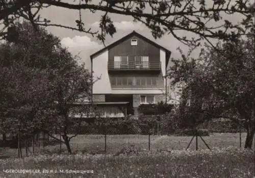 Loßburg-Geroldsweiler - Pension Haus Fried-Ruhe - 1968