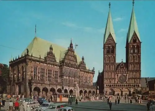 Bremen - Rathaus und Dom - ca. 1980