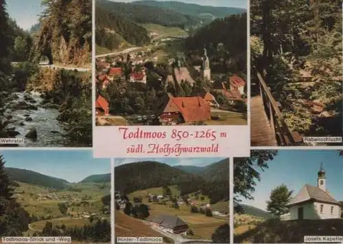 Todtmoos - mit 6 Bildern - ca. 1950