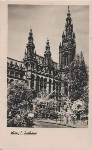 Österreich - Österreich - Wien - Rathaus - ca. 1950