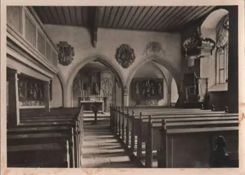 Rothenburg-Detwang - St. Peter-Paulskirche - ca. 1950