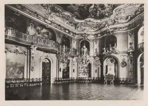 Rudolstadt - Staatliche Museen Heidecksburg - Großer Festsaal - 1953