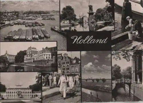 Niederlande - Niederlande - Holland - mit 8 Bildern - ca. 1960