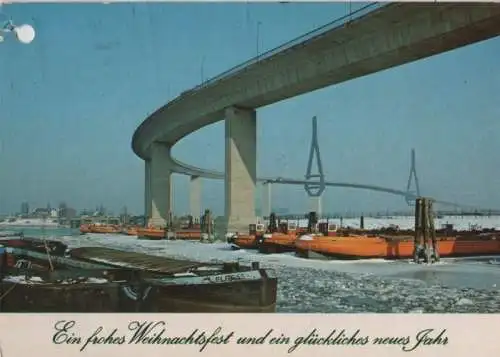 Hamburg - Köhlbrandbrücke - 1979