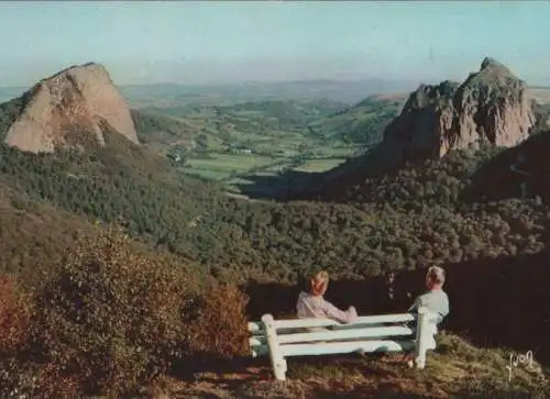 Frankreich - Frankreich - Auvergen - Les Roches Tuiliere - ca. 1975