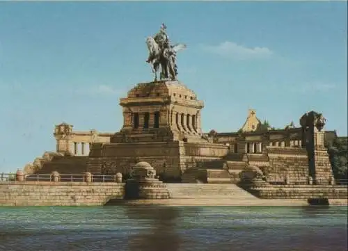 Koblenz - Deutsches Eck vor 2. Weltkrieg - ca. 1995