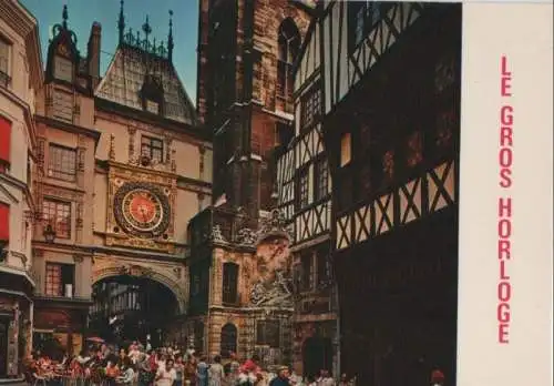 Frankreich - Frankreich - Rouen - Le Gros Horloge - ca. 1980