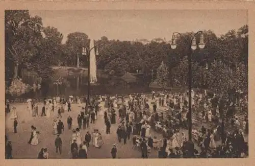 Wiesbaden - Kurhaus, Gartenansicht