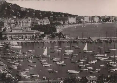 Frankreich - Frankreich - Cannes - Le Port et la Croisette - ca. 1960