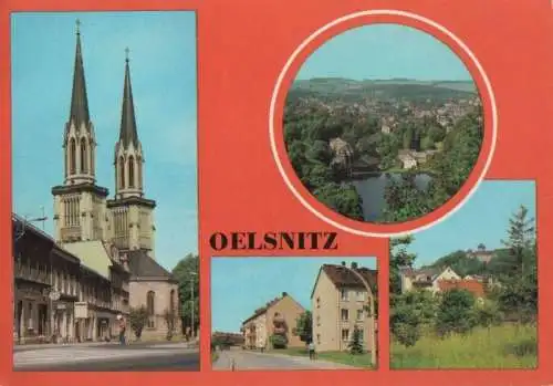 Oelsnitz - u.a. Adorfer Straße - 1988