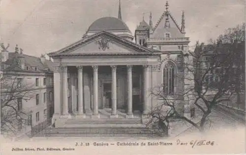 Schweiz - Schweiz - Genf Geneve - Cathedrale de Saint-Pierre - 1906