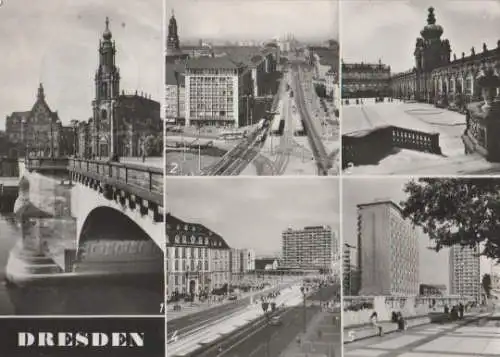 Dresden u.a. Prager Straße - 1981