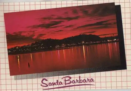 USA - USA - Santa Barbara - City lights - ca. 1985