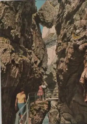 Breitachklamm - Zwingsteg - ca. 1975