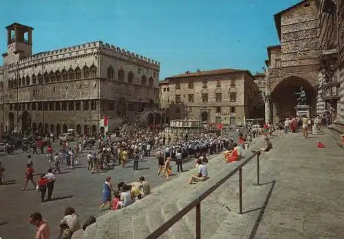 Italien - Perugia - Italien - Piazza IV Novembre