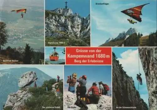 Kampenwand - u.a. der Steinerne Schuh - 1978