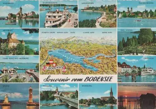 Bodensee u.a. Lindau und Konstanz - 1971