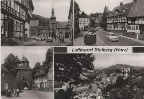 Stolberg - u.a. Thomas-Müntzer-Gasse - 1980