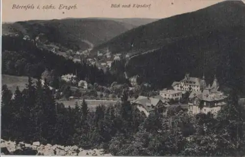 Altenberg-Bärenfels - Blick nach Kipsdorf - ca. 1935