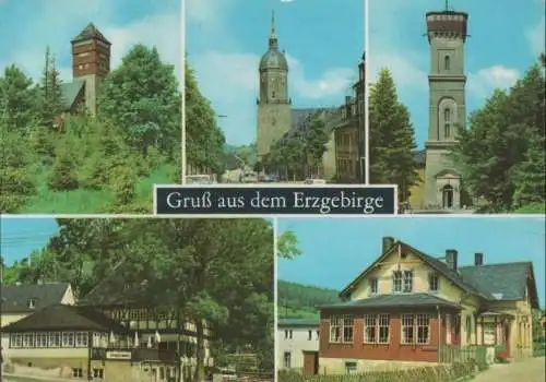 Erzgebirge - u.a. Königswalde, Brettmühlenschänke - 1982