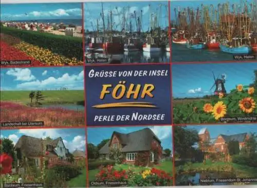 Föhr - u.a. Wyk, Hafen - 2005