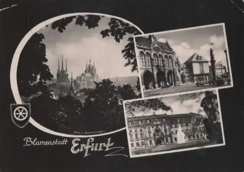 Erfurt - u.a. Dom und Severikirche - 1964