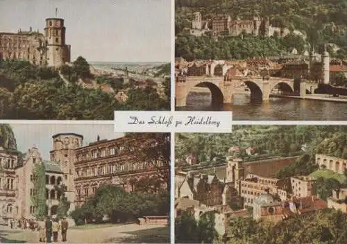 Das Schloß zu Heidelberg - ca. 1965