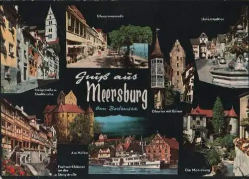 Meersburg - u.a. Steigstraße - 1966