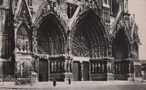 Frankreich - Frankreich - Reims - Les trois portalis - ca. 1950