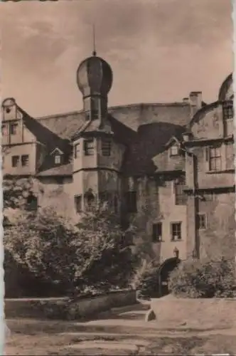 Glauchau - Schloß, Innenhof - 1958