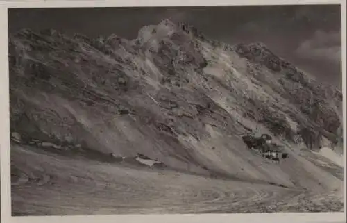 Zugspitzbahn - Seilbahn und Zugspitzgipfel - ca. 1955