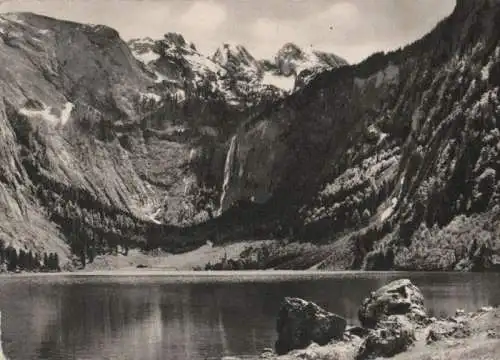 Berchtesgadener Land - Obersee mit Teufelshörnern - 1956