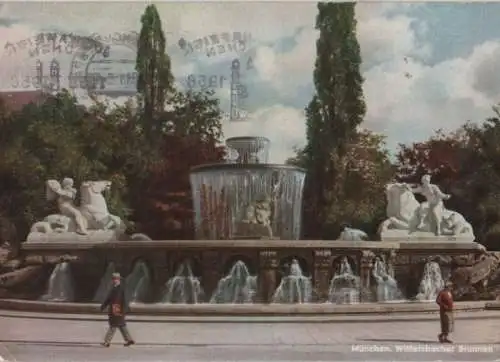 München - Wittelsbacher Brunnen - 1957