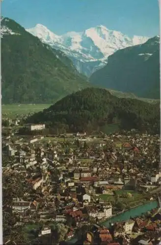 Schweiz - Schweiz - Interlaken - Mönch und Jungfrau - ca. 1965