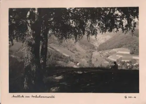 Schwarzwald - Ausblick - ca. 1950