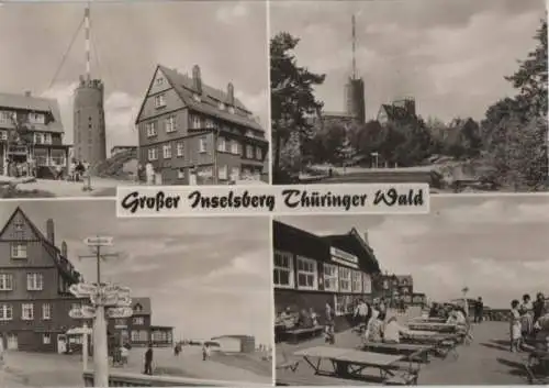 Inselsberg - mit 4 Bildern - 1970