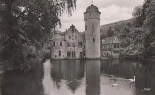 Schloß Mespelbrunn im Spessart - 1956