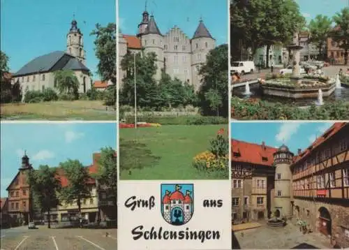 Schleusingen - u.a. Am Markt - 1979