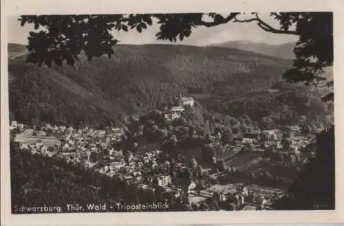 Schwarzburg - Trippsteinblick - ca. 1960