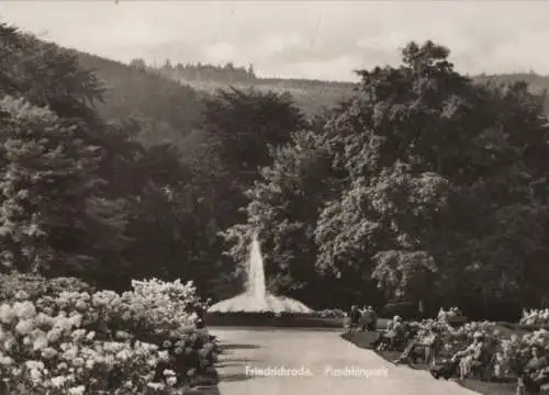 Friedrichroda - Puschkinpark - 1970