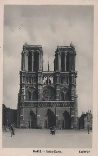 Frankreich - Frankreich - Paris - Notre-Dame - ca. 1960