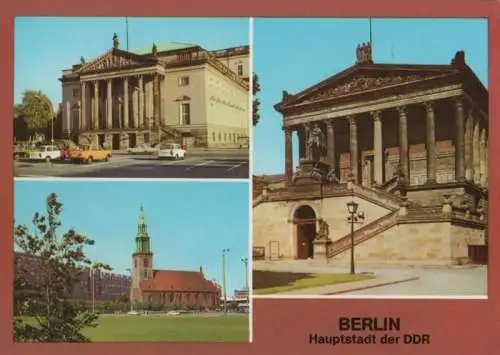 Berlin, Ostteil - u.a. National-Galerie - 1982