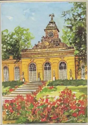 Potsdam - Park sanssouci, Neue Kammern - ca. 1980