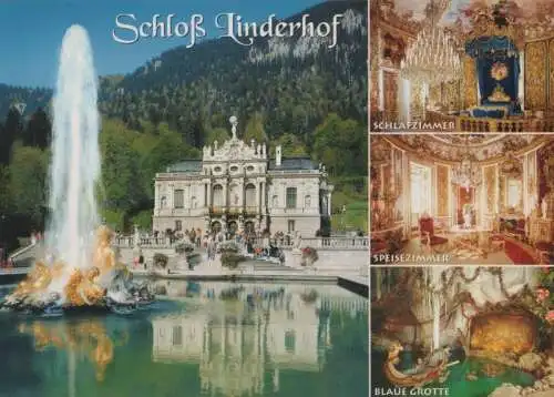 Ettal, Schloss Linderhof - innen und außen