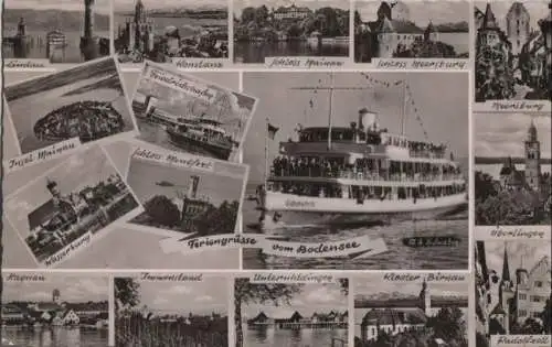 Bodensee - u.a. Unteruhldingen - ca. 1960