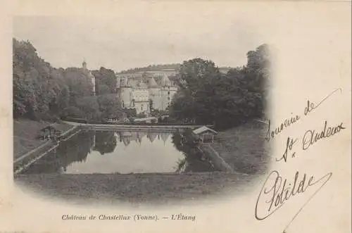 Frankreich - Chastellux-sur-Cure - Frankreich - Chateau