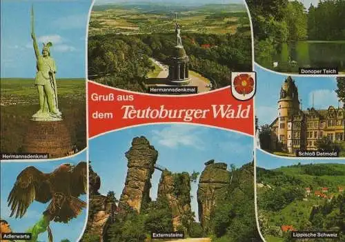 Teutoburger Wald - u.a. Adlerwarte - 1986