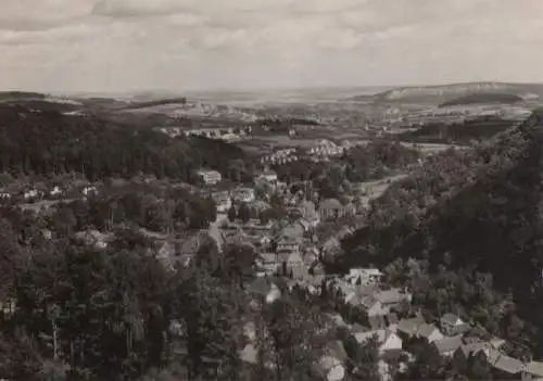 Ruhla-Thal - Blick vom Schloßberg - 1964