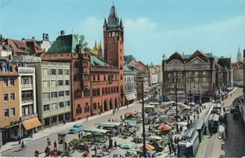 Schweiz - Basel - Schweiz - Marktplatz